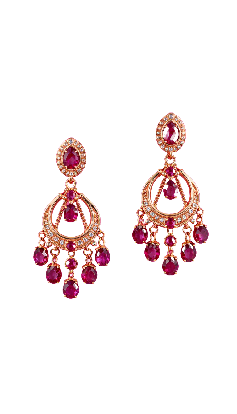 Earrings - Golden Finish